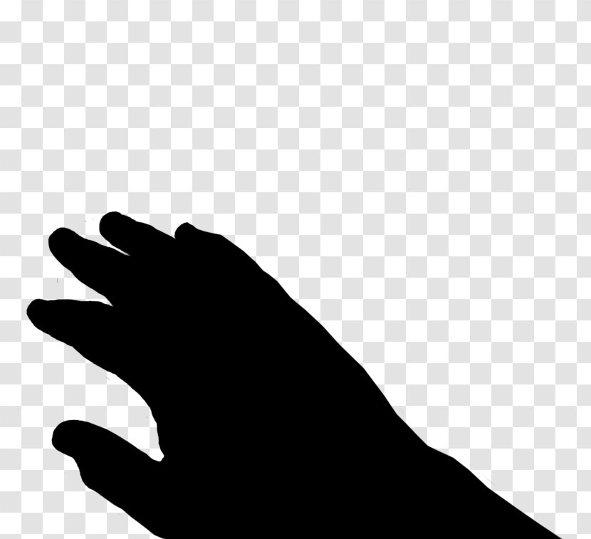 Thumb Hand Model Clip Art Silhouette Black M - Photography Transparent PNG