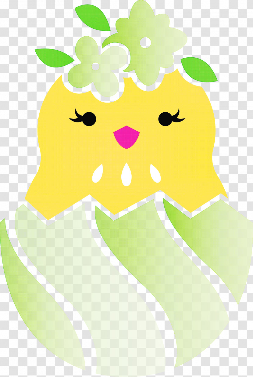 Chick In Eggshell Easter Day Adorable Chick Transparent PNG