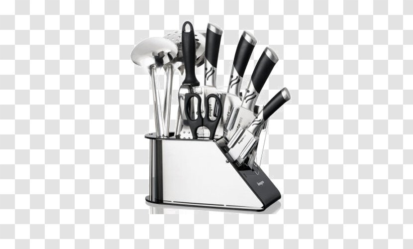 Kitchen Knife Stainless Steel JD.com - Cooking - Tool Set 11 Sets Of Knives Transparent PNG