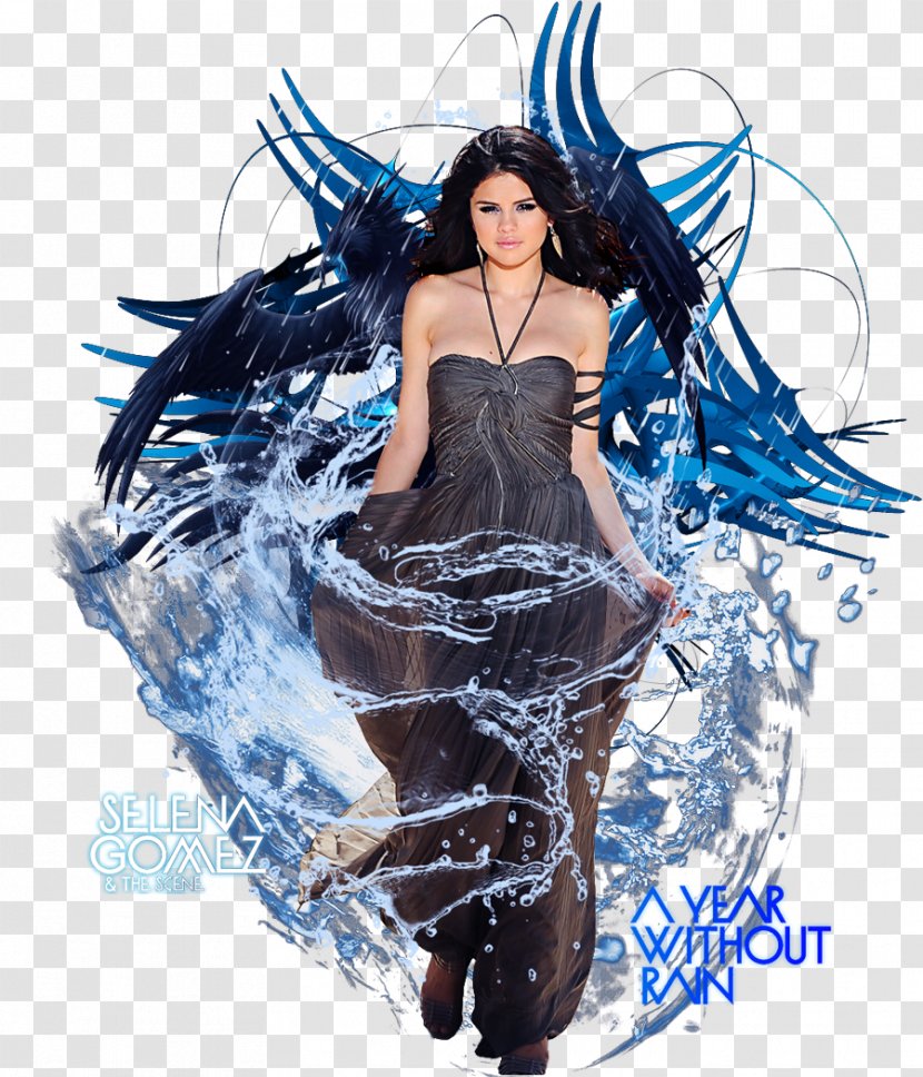 Fashion Model Costume - Black Hair Transparent PNG