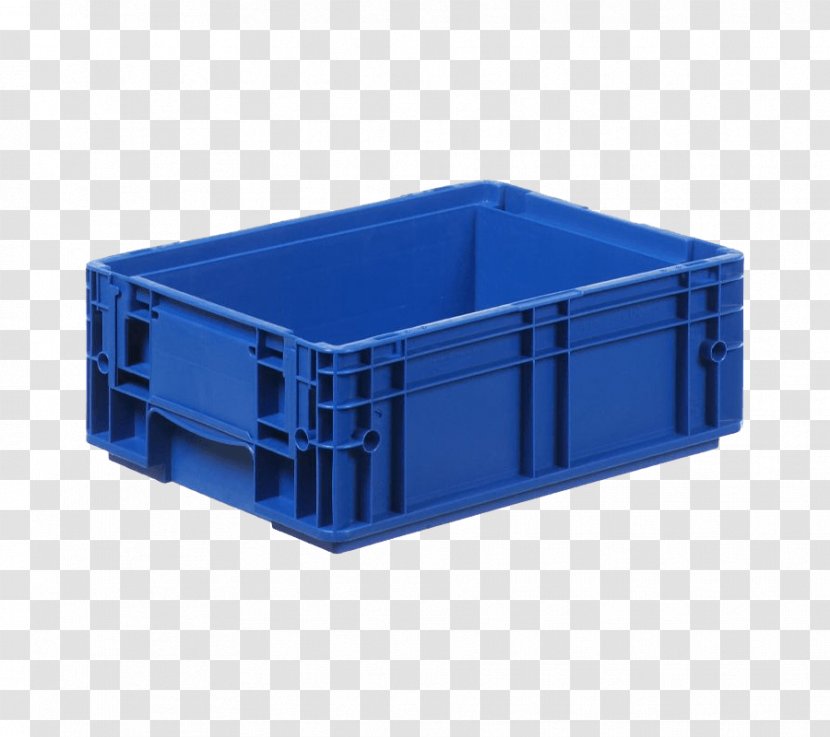 Euro Container Plastic German Association Of The Automotive Industry Bottle Crate Intermodal - Transport - Blue Transparent PNG