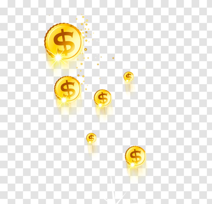 Gold Coin Download - World Wide Web Transparent PNG