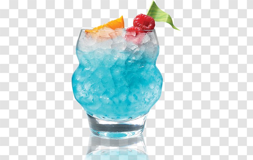Blue Hawaii Cocktail Gin And Tonic Lagoon Italian Soda - Rickey Transparent PNG