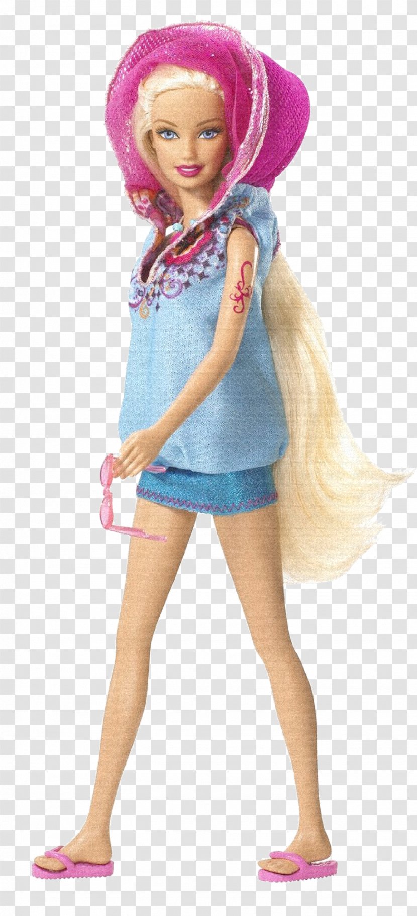 Merliah Summers Barbie In A Mermaid Tale Pufferazzi Lipstick Fish Ambassador Mirabella - Toy Transparent PNG