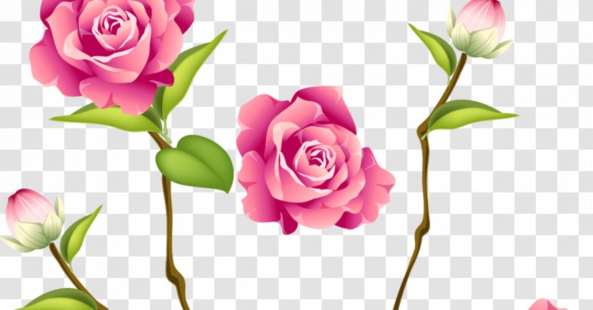 Rose Clip Art Flower Pink Floral Design - Bouquet Transparent PNG
