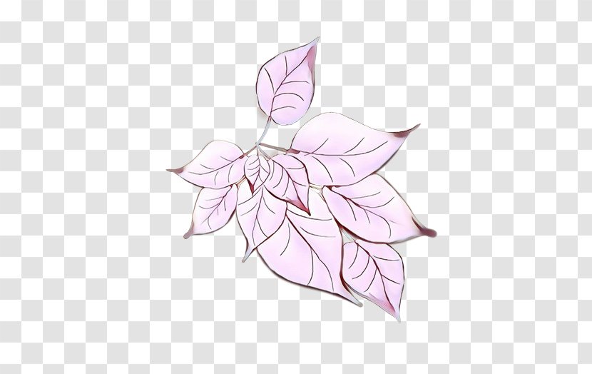 Pink Flower Cartoon - Plant Transparent PNG