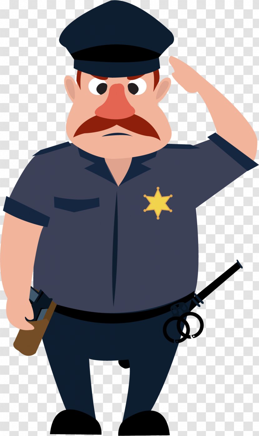 Police Officer Dog Car - Crime - Cartoon Cop Transparent PNG