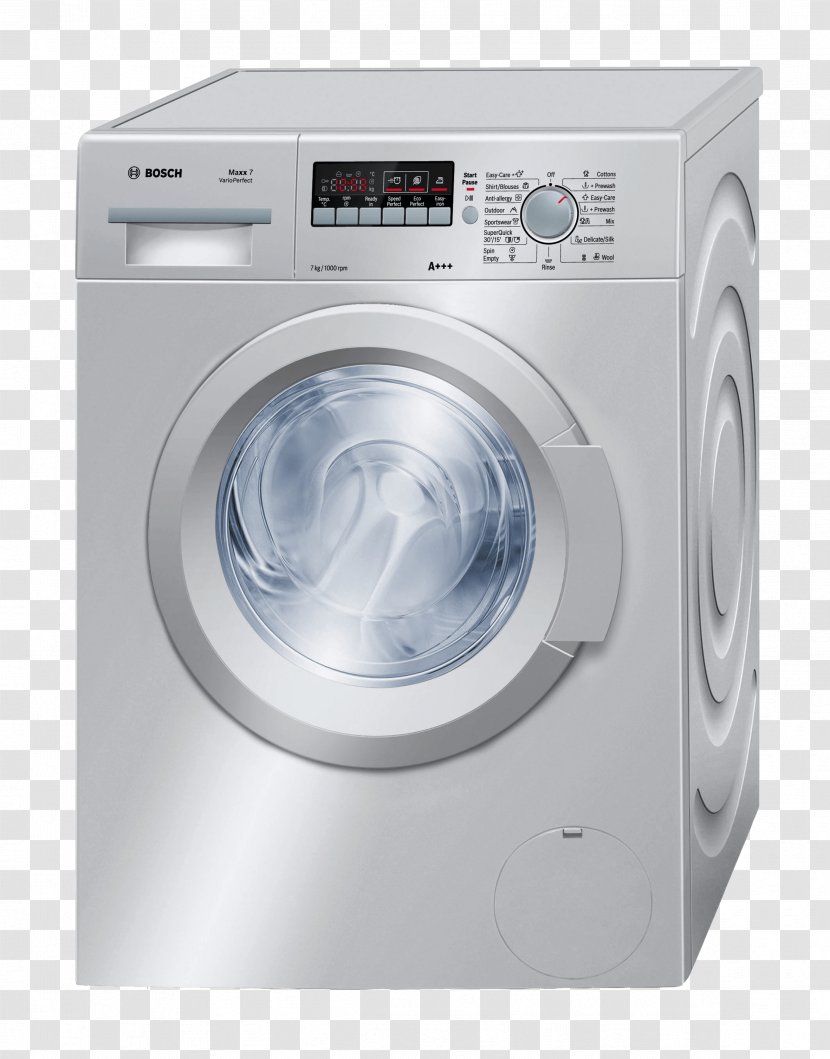 Washing Machines Home Appliance Robert Bosch GmbH Clothes Dryer Dishwasher - Combo Washer - Appliances Transparent PNG