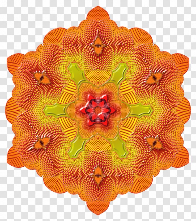 Image Clip Art Flower JPEG - Orange - Calendula Ornament Transparent PNG