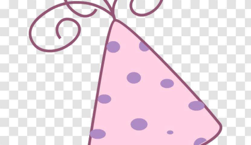 Party Hat Clip Art Birthday - Cone - Polka Dot Transparent PNG