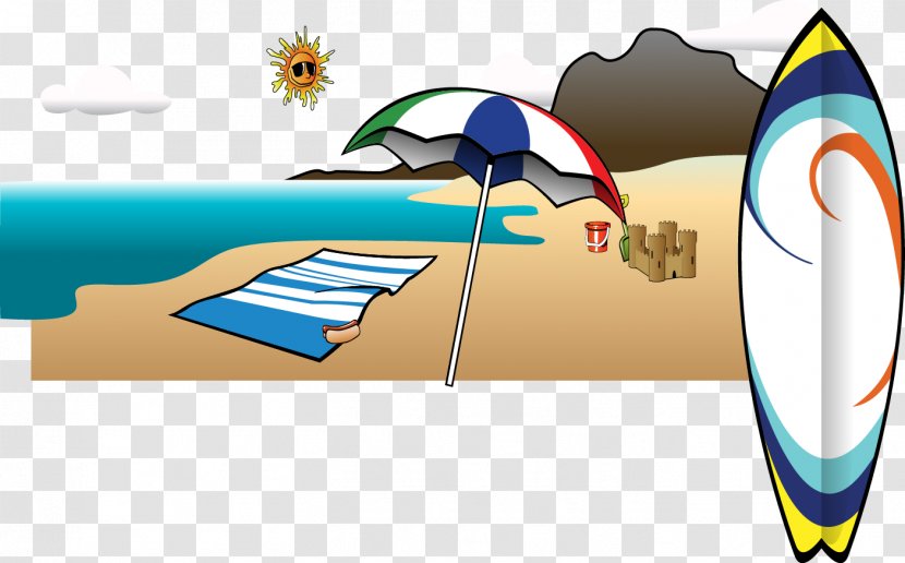 Summer Vacation Clip Art - Pixabay - Vector Beach Transparent PNG