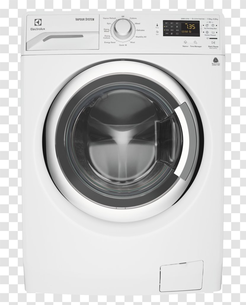 Clothes Dryer Combo Washer Washing Machines Electrolux EWF12753 - Hardware - Winning Appliances Transparent PNG