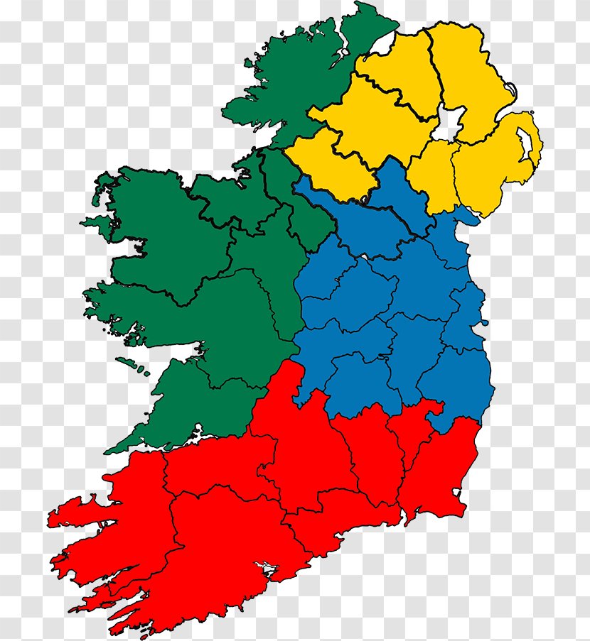 Cork Northern Ireland Map Irish Geography - County Transparent PNG
