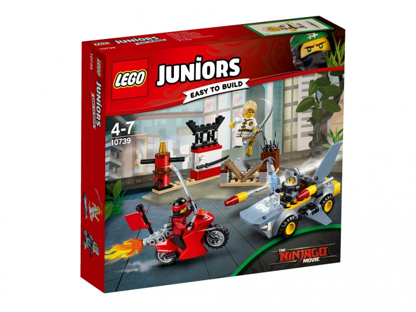 LEGO 10739 Juniors Shark Attack Lego Minifigure The Movie Star Wars - Batman - Whirlwind Out Of Box Transparent PNG