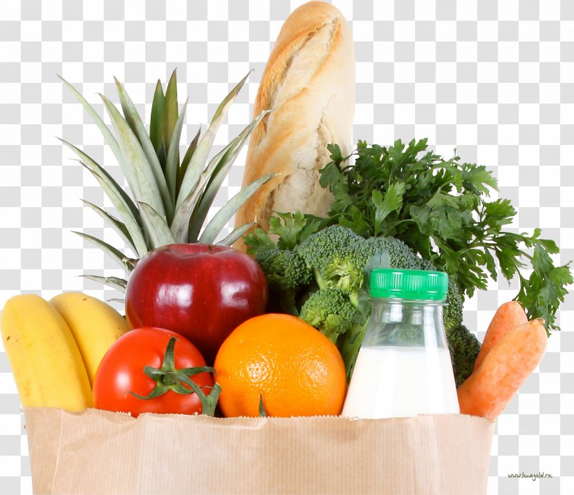 Paper Bag Plastic Shopping Bags & Trolleys Food - Non-veg Transparent PNG