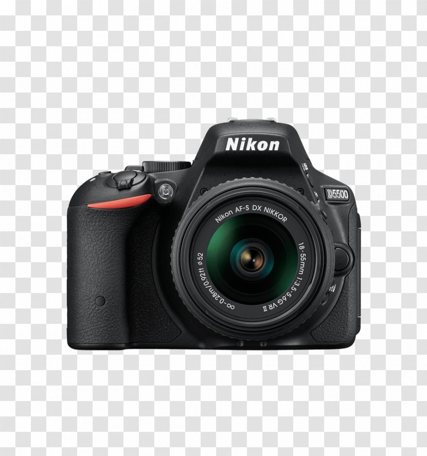 Nikon D5500 AF-S DX Nikkor 35mm F/1.8G Zoom-Nikkor 18-55mm F/3.5-5.6G Canon EF-S 18–55mm Lens Digital SLR - Dx Format - Camera Transparent PNG