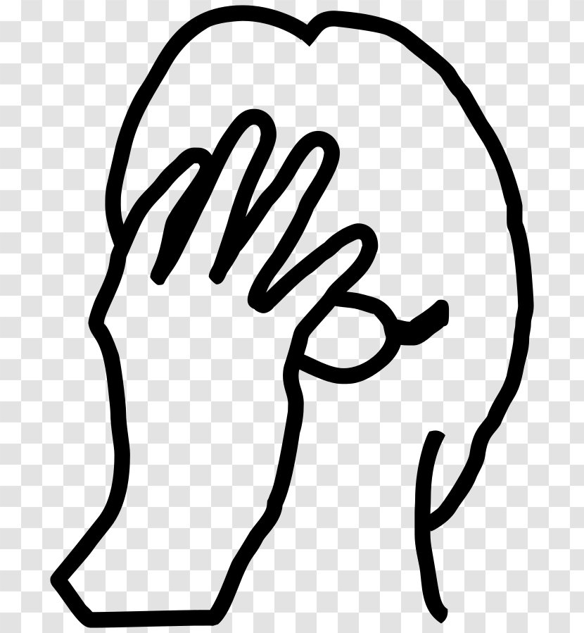 Jean-Luc Picard Facepalm Wikipedia Clip Art - Black And White ...