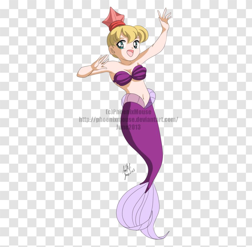 Illustration Clip Art Mermaid World - Violet - Busy Beaver Stores Transparent PNG