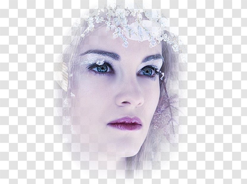 Snowflake Background - Eyebrow - Model Iris Transparent PNG