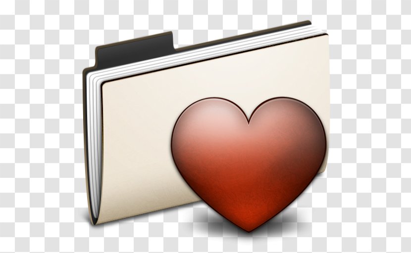 Heart Love - Emoticon - Folder Favorite Transparent PNG