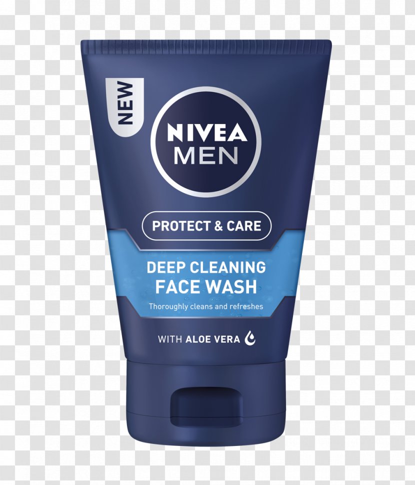 Lotion Cleanser Nivea Moisturizer Aftershave - Cream - Face Wash Transparent PNG