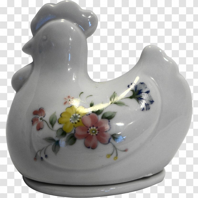 Ceramic Vase Figurine Porcelain Artifact - Hen Chicken Transparent PNG