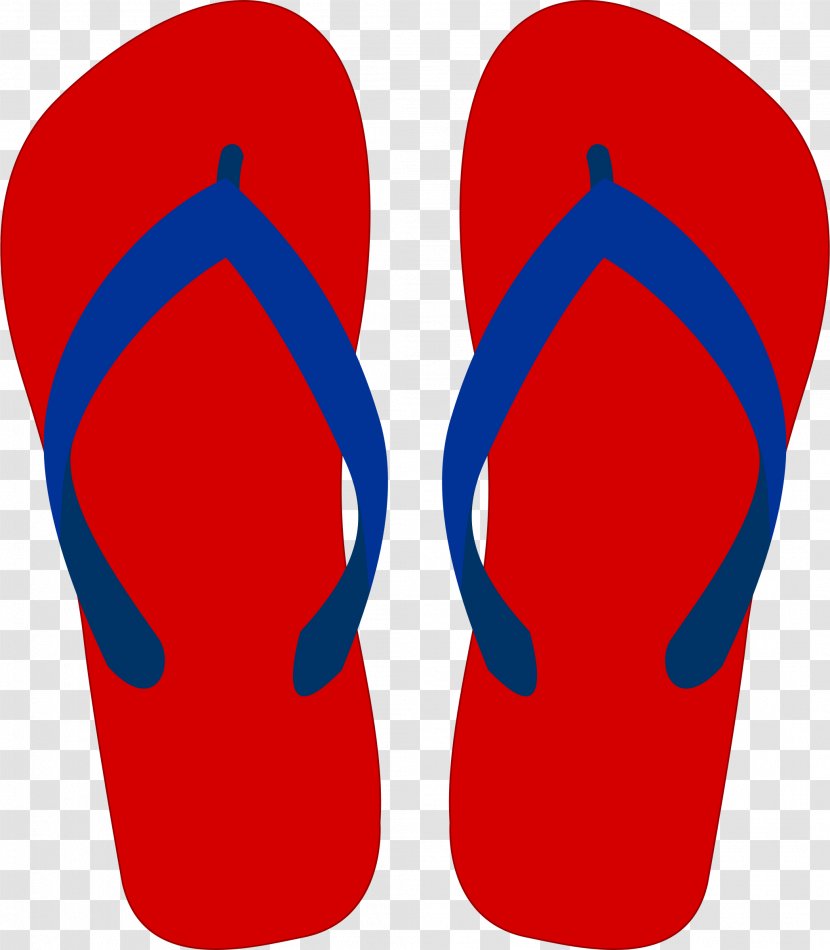 Flip-flops Sandal Clip Art - Area - Sandals Transparent PNG