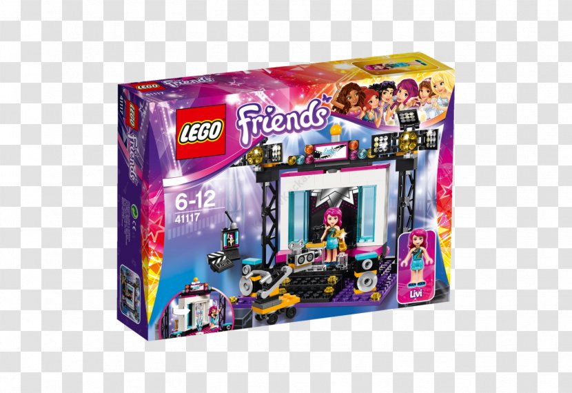 LEGO Friends 41117 Pop Star TV Studio Toy 41105 Show Stage - Lego 41103 Recording Transparent PNG