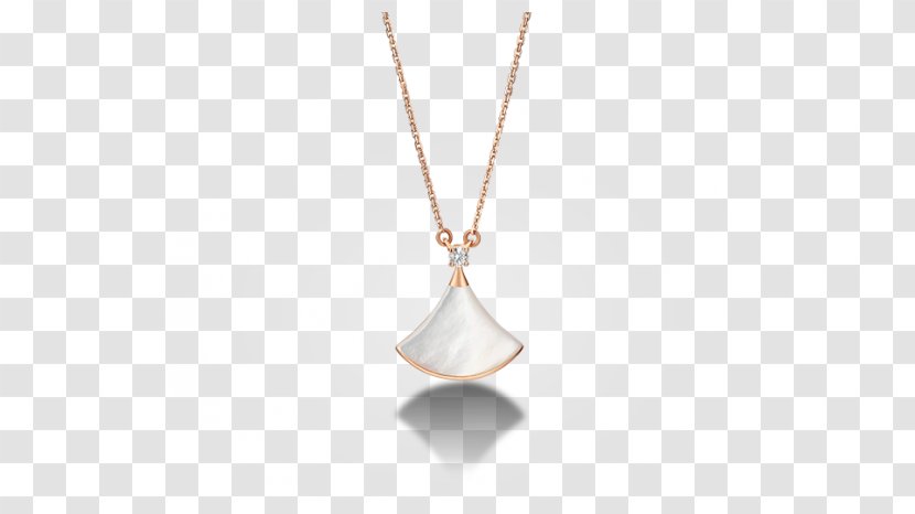 Locket Necklace Earring Jewellery Bulgari - Diamond - Pearl Transparent PNG
