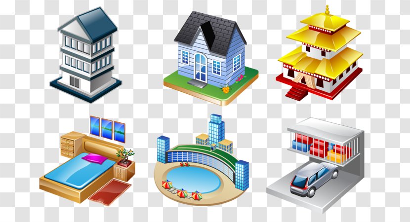 Real Estate Transaction Icon - Lego - Business Transparent PNG