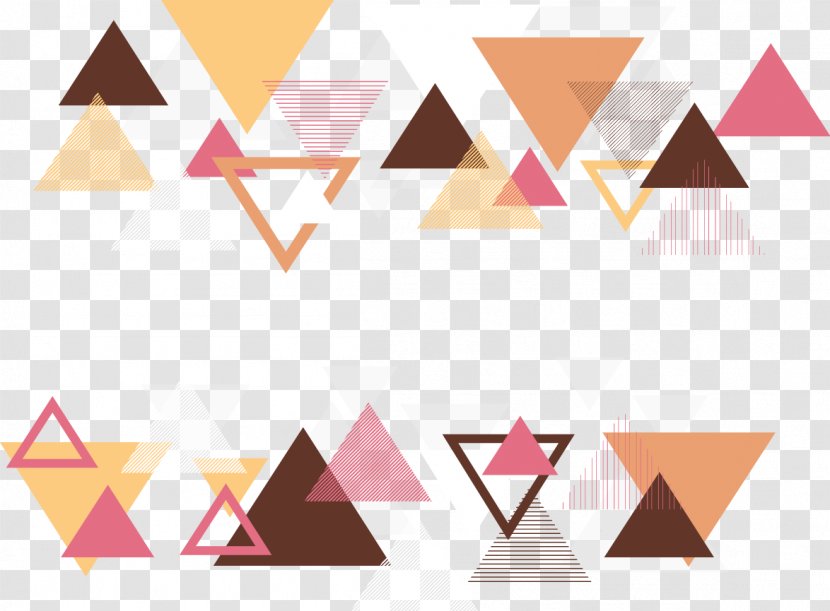 Triangle Geometry Abstraction - Text - Abstract Geometric Transparent PNG