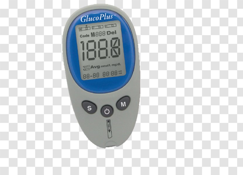 Blood Glucose Meters Sugar Monitoring Test - Hand Transparent PNG