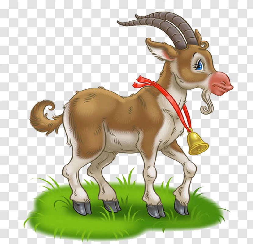 Old New Year Presentation Holiday Goat - Christmas - Cartoon Transparent PNG