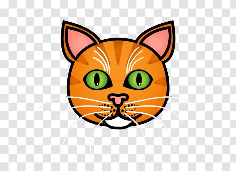 Tabby Cat Drawing Royalty-free Illustration - Heart - Orange Nose Transparent PNG