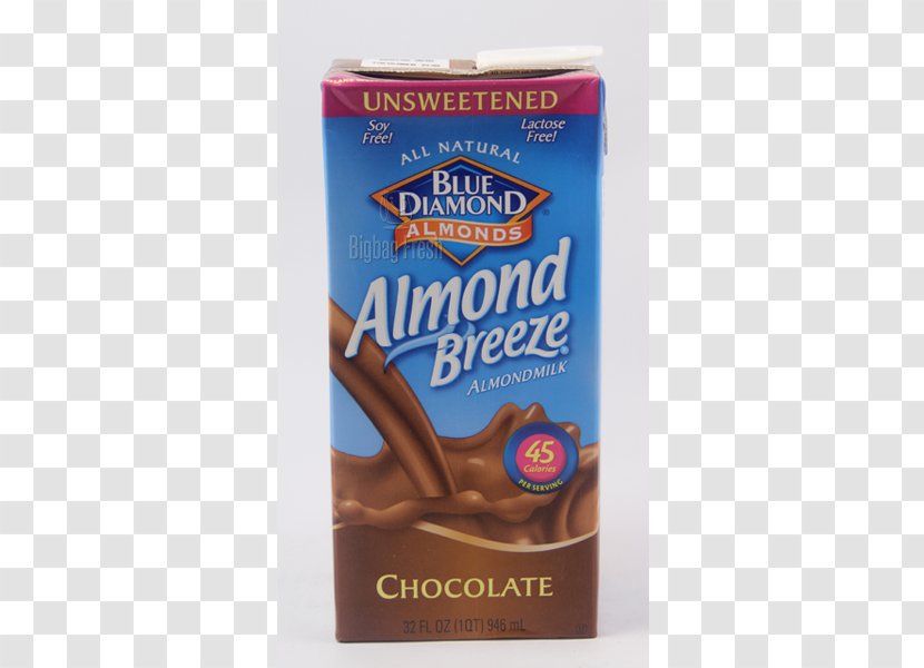Almond Milk Substitute Milkshake Blue Diamond Growers Transparent PNG