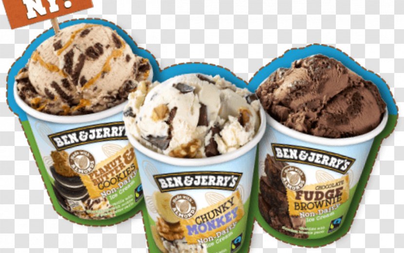 Ice Cream Milk Substitute Ben & Jerry's Dairy Products - Chocolate Transparent PNG