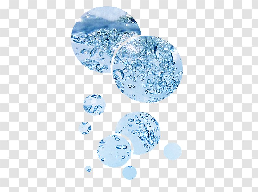 Water Circle Organism - Blue - Burbujas De Agua Transparent PNG