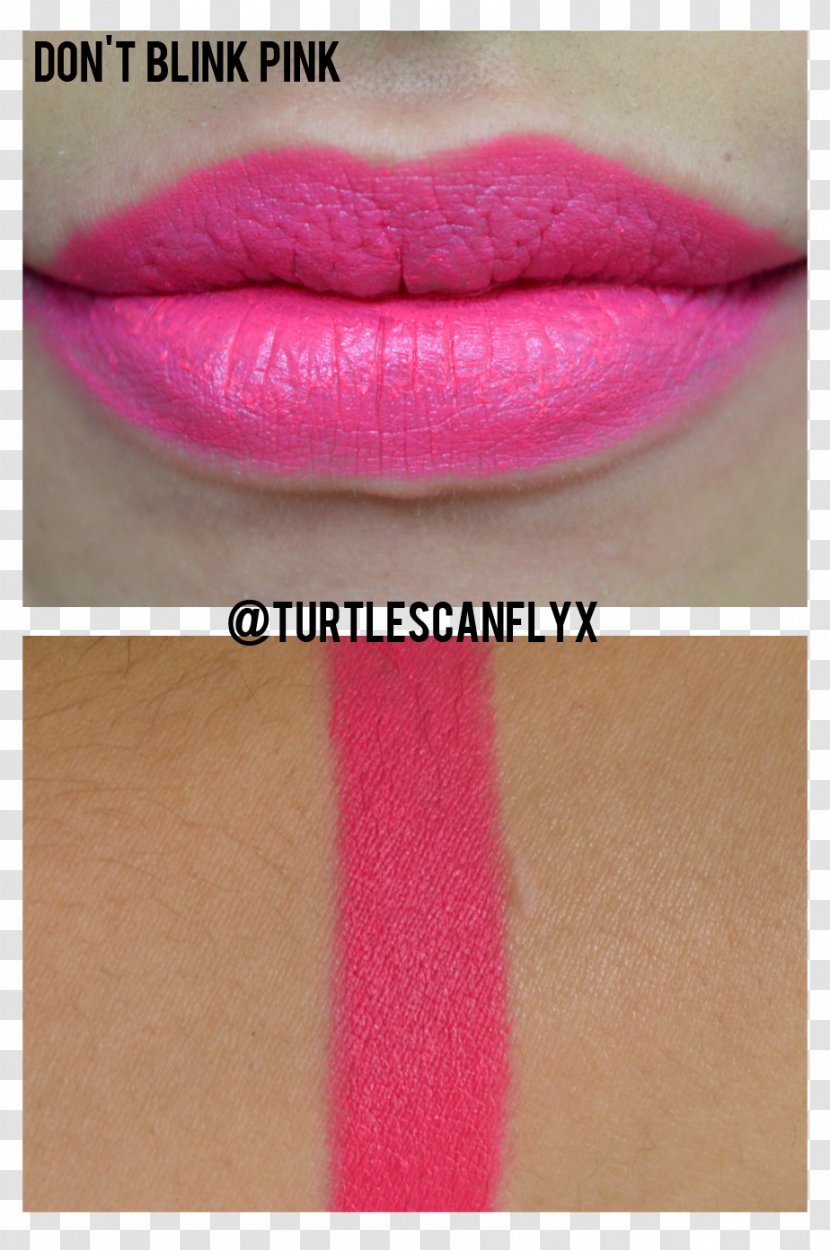 Lipstick Lip Gloss Magenta Close-up - Swatch Transparent PNG