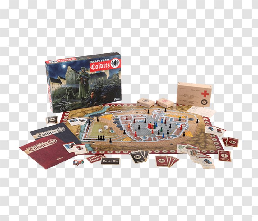Escape From Colditz: 75th Anniversary Edition Colditz Castle Tabletop Games & Expansions Axis Allies - Blood Bowl - 75 Transparent PNG