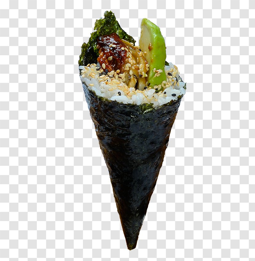 California Roll Nori Temaki-zushi Eel - Temakizushi - Avocado Transparent PNG