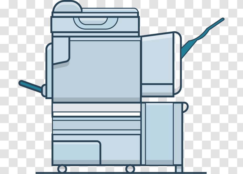 Paper Furniture Technology - Gratis - Vector Printer Transparent PNG