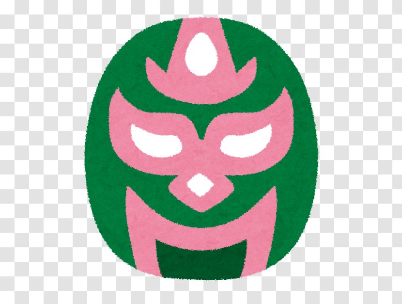 Lucha Libre いらすとや Cartoon Professional Wrestler Face Xe Transparent Png