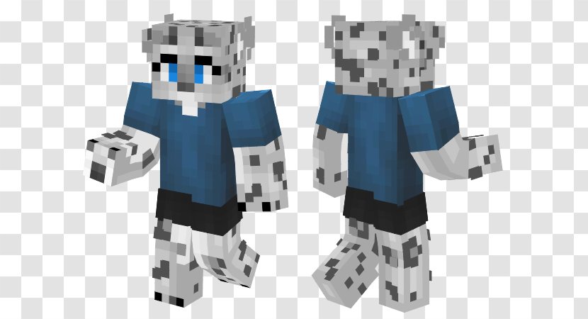 Minecraft: Story Mode - Mod - Season Two Snow LeopardLeopard Skin Transparent PNG