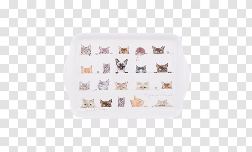 Cat Place Mats Tray Plate Tableware - Potholder Transparent PNG