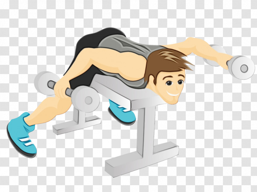 Cartoon Exercise Equipment Figurine Angle Joint Transparent PNG