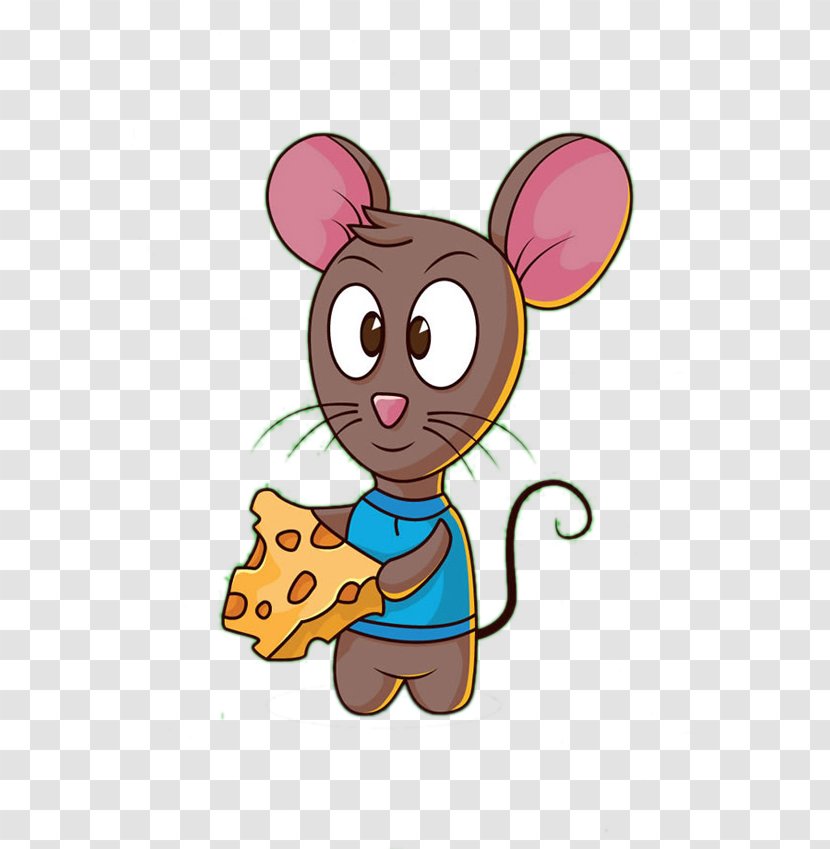 Computer Mouse - Silhouette - Cheese Cartoon Transparent PNG