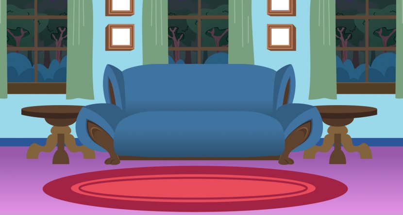 Living Room Bedroom Cartoon Clip Art - Chair - Cliparts Transparent PNG