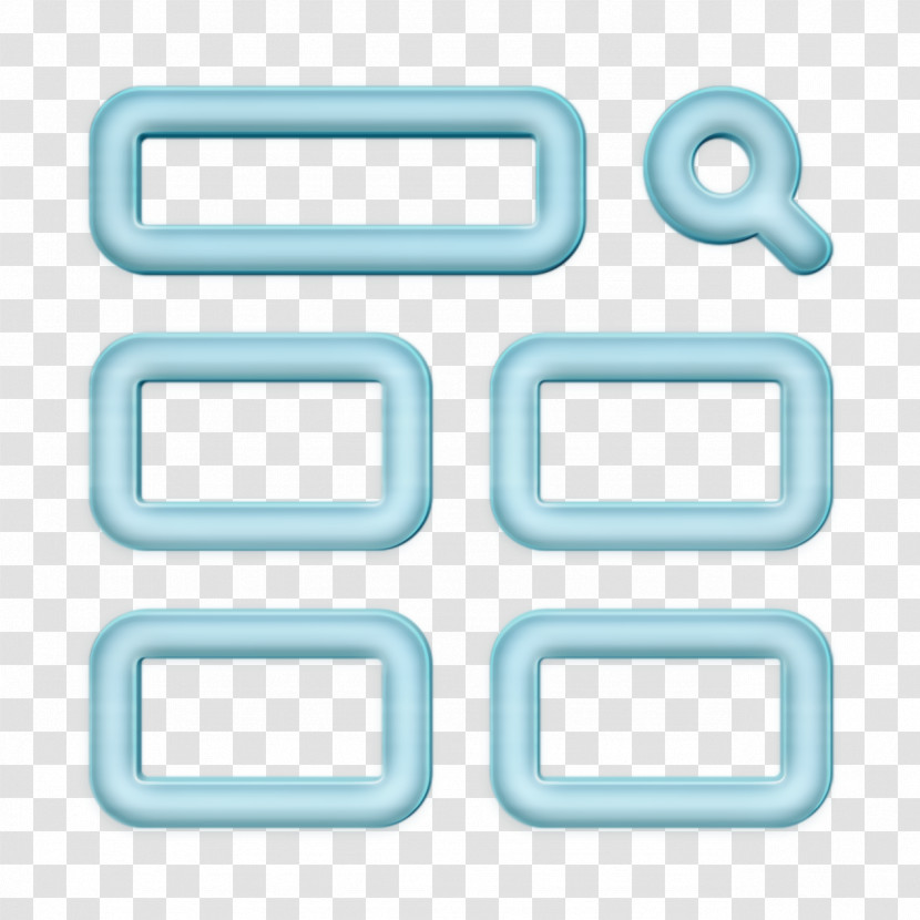 Wireframe Icon Ui Icon Transparent PNG