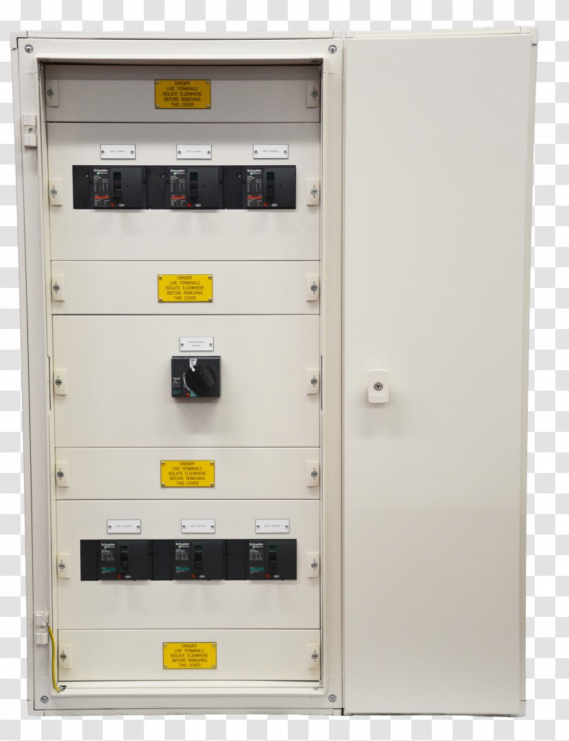 Circuit Breaker Electrical Network - Enclosure - Panel Transparent PNG
