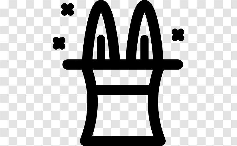 European Rabbit Top Hat Clip Art - Text Transparent PNG